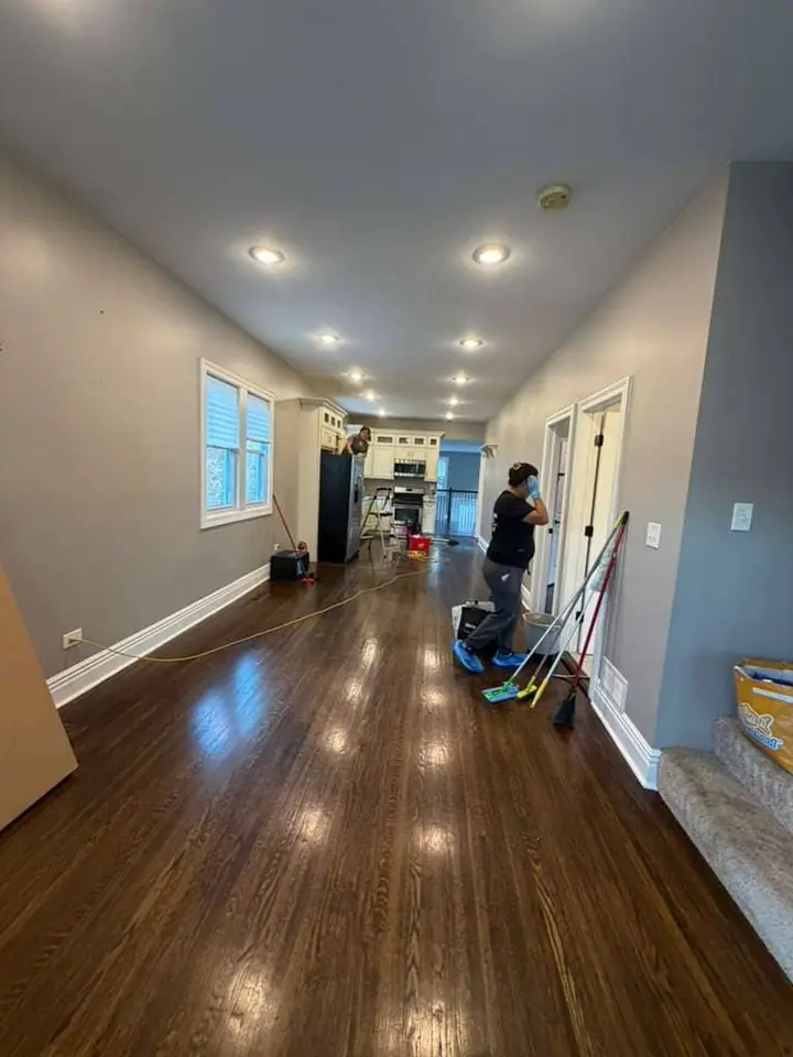 Professional cleaning work