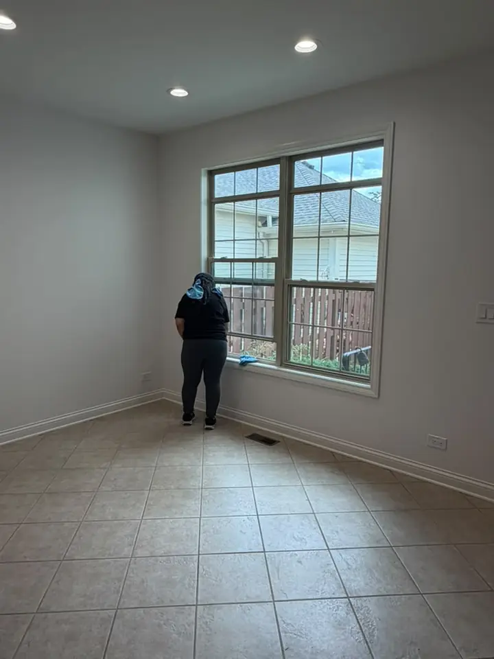 Professional cleaning detail